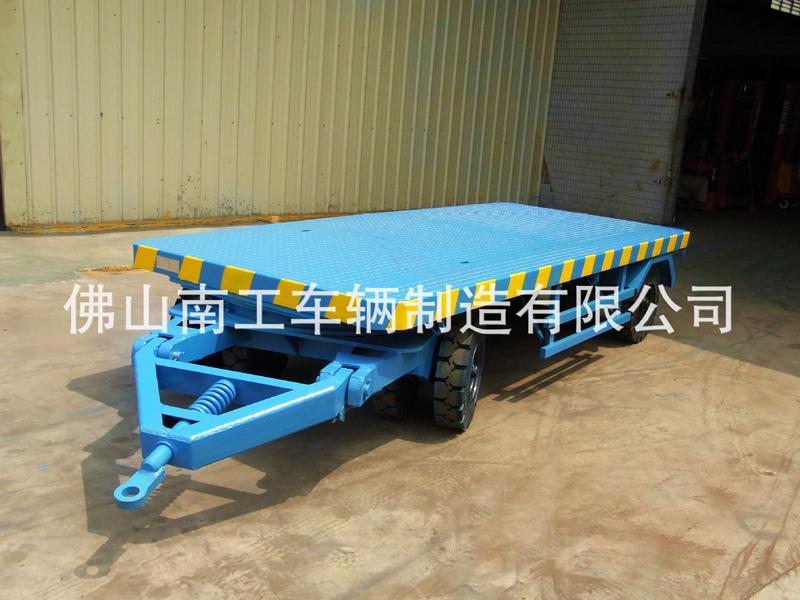 叉车牵引工业平板车 工厂车间周转用10吨乐玩在线手机版(大中国区)